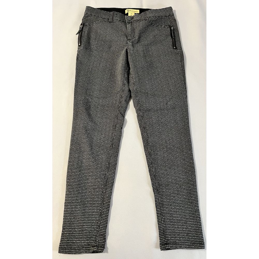 Democracy Ab Technology Houndstooth Dress Pants Slim Fit Women Size 10 (33x29)